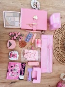 Pamiętnik plus akcesoria do scrapbookingu