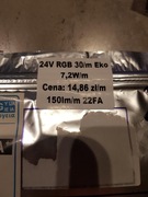 ZESTAW LED (TAŚMY - 5szt. I ZASILACZE - 2szt.) - NOWE, NIEUŻYWANE