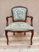 BUKOWY  FOTEL  LUDWIK FILIP 