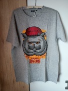 koszulka kot Cropp albo grubo albo wcale XL