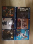 Pakiet gier z Ps4(używane) 