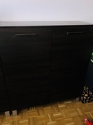 Komoda Wenge Black Red White