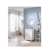 Szafka łazienkowa z umywalką ceramiczną LITE DREWNO 60x45 NOWA POLECAM