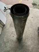 Rura kominowa 80/125 wraz z obejmą