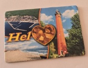 Magnes na lodówkę  HEL Morze Bałtyckie Ustka Sopot Gdańsk Mielno(42) 