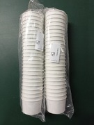 Kubek na lody papierowy biały 130 ml, 25 szt.