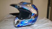 Używany kask dziecięcy na motor lub quada. Rozmiar XXS - 53 cm.