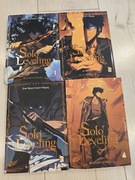 4 x portugalskie mangi „Solo Leveling” 1, 2, 3 ,4