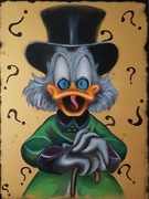 "Killuminatti" duży obraz olejny 