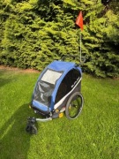 Przyczepka rowerowa Burley D'Lite 1 os. + Jogger Kit + 2x zaczep