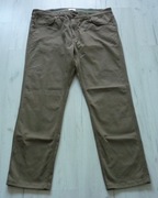 Męskie spodnie jeansowe WRANGLER rozmiar XXL W40 L34 STRETCH brąz