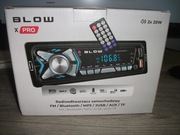 NOWE RADIO BLOW BLUETOOTH 1-DIN USB AUX SD PILOT  -  2 sztuki
