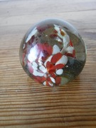 Ciężki szklany przycisk do papieru ZOBACZ