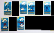 SMERFY SMURFS naklejki obrazki z gum