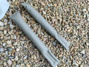 Poduszki, zaślepki szczeliny foteli szare 