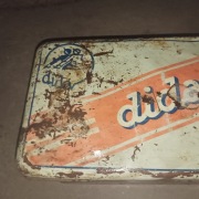 Margaryna Dida puszka metalowa PRL