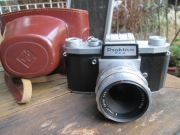 PRAKTICA  FX II  z SREBRNYM   TESSAREM  