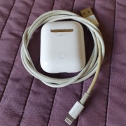 Apple AirPods A1602 – etui + lewa słuchawka | sprawne | LICYTACJA OD 1 ZŁ