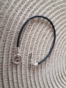 Pandora skórzana bransoletka