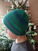 Ręcznie Robiona Czapka Zimowa – Unikatowe Rękodzieło (52-56 cm)