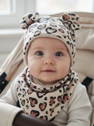 Komplet panterka zimowy noworodek 