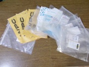 Worki strunowe mocne 12 sztuk foliowe LDPE