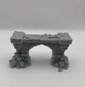 Stary most ozdoba Akwarium terrarium 