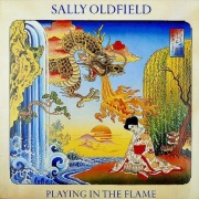 SALLY OLDFIELD - PLAYING IN THE FLAME / KOLOROWY FAJNY POP 1981 / LP