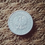 1zł 1976r aluminium bzm