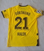 Koszulka Meczowa Donyell Malen Borussia Dortmund Champions League Rozmiar L