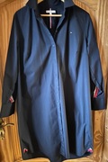 TOMMY HILFIGER piękna niepowtarzalna sukienka /46/ granat