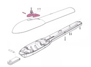 NICE obudowa dolna i górna napędu PLUTO 4000 