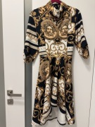 L’Ola Bianka sukienka barokowa | elegancka | pasek | M | wzór Versace style
