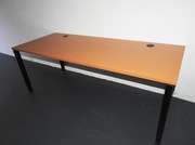 Nowoczesny podwójny stół biurowy 200x80cm - solidne wykonanie