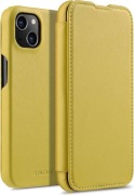 Skórzane Etui StilGut do iPhone 13 - Handmade Leather - Żółte - NOWE