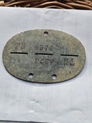 Nieśmiertelnik nr5 TE- NO 