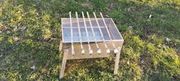 Grill (mangal) maly nierdzewny składany 