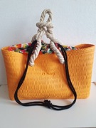 O bag beach żółty Cedro kaczy dziub zestaw z super kominem