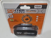 Bateria Dexter Power 18V o pój. 5Ah nowa w blistrze.