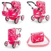 Unicorn Cosatto Wózek dla lalek z koszykiem,torbą