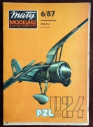 Mały Modelarz 6/1987 Samolot myśliwski PZL P-24G