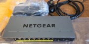 Switch Netgear GS110TP-300EUS 10p PoE 55W PoE+: 8p Managed Gigabit SFP