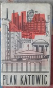Plan Katowic z 1967 roku - unikat!