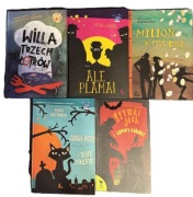 Zestaw 5 książek o młodych detektywach Russell/Jerzykowska/Zaremba/inni