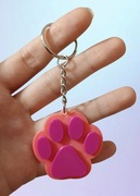 Brelok Breloczek do kluczy lub plecaka PSIA ŁAPKA DRUK 3D