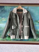 vintage retro kurtka top gun wiatrówka bomberka kieszenie suwaki