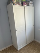 HAUGA IKEA szafa z drzwiami przesuwnymi stan idealny
