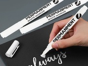 MARKER PISAK PERMANENTNY BIAŁY DO OPON SZYB STALI WODOODPORNY 1 SZTUKA
