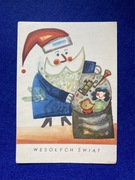 Danuta Konwicka Pocztówka Boże Narodzenie Wesołych Świąt 