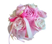 Candle Flower box ze świec sojowych – prezent na Komunia/Urodziny 